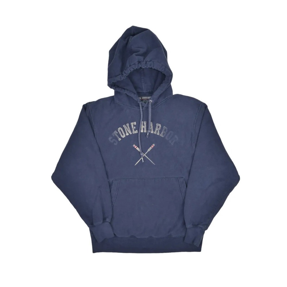 Champion Reverse Weave Sweatshirt Size Small Stone Harbor Hoodie Original